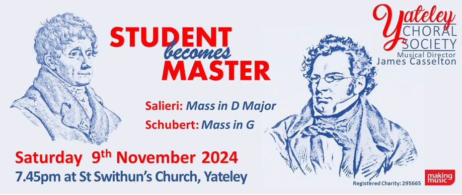 Student Becomes Master | Yateley Choral Society